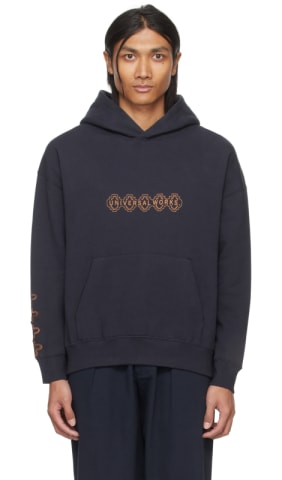 Green 'Le Hoodie Polo' Hoodie