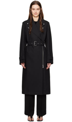 Brown Minimalist Coat