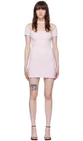 Black Ellipse Minidress