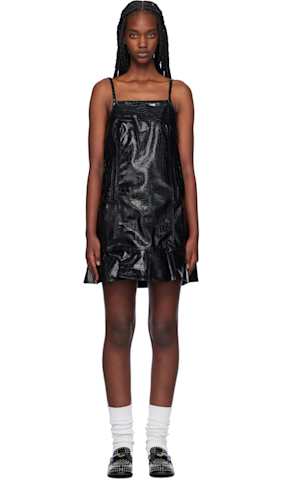 Khaki Shield Minidress