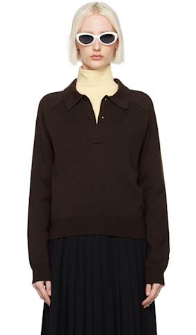 Black Viscose Polo