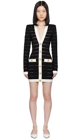 Black Halter Minidress