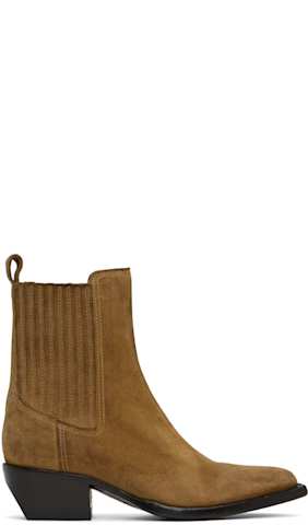 Brown Bronco Chelsea Boots