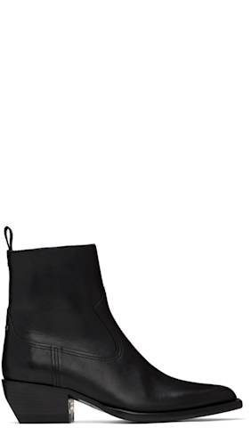 Brown New Ring Line Boots