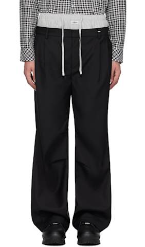 Gray Four-Pocket Trousers