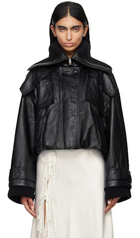Black & Red Racing Leather Jacket