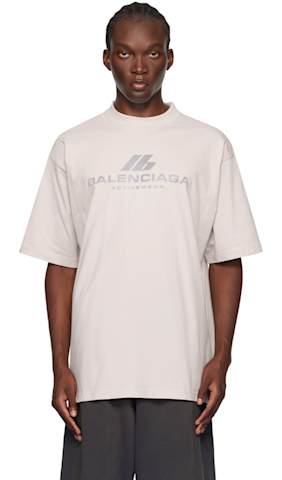 Taupe New Tape Type Medium Fit T-shirt