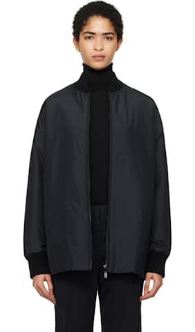 Brown Ryota Leather Coat