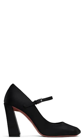 Black Sling Heels
