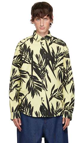 White & Black La Croisière 'The Aloe' Shirt
