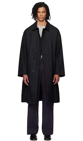 Brown Wadded Facing Jacket