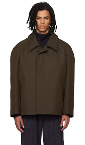 Tan Soft Technical Parka Jacket