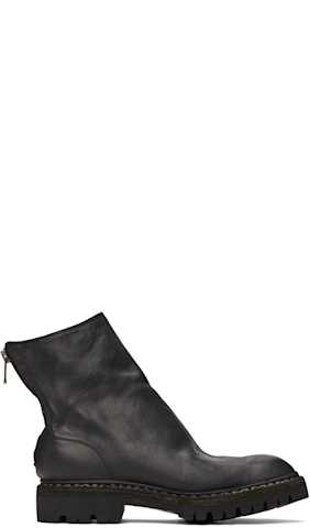 Black Guidi Edition UC1D4F01-2 Boots