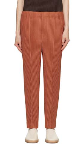 Purple Pleats Bottoms 1 Trousers