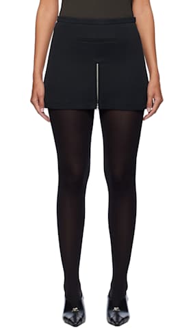 Black Ellipse Miniskirt