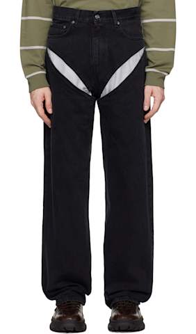 Blue Asymmetric Jeans