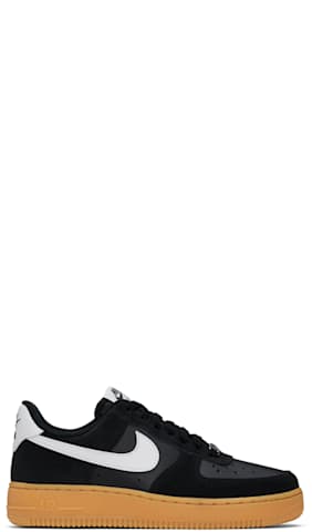 White & Tan Air Force 1 '07 LV8 Sneakers