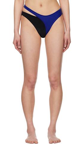 Blue Heart Bikini Bottom