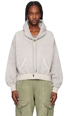 Navy Balloon Popover Hoodie
