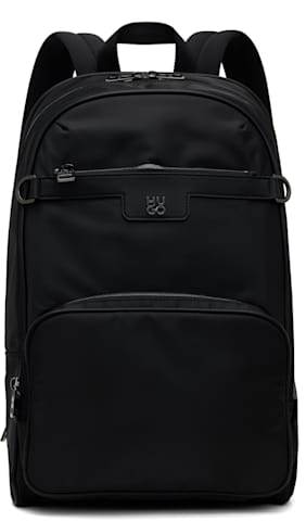 Navy Contrast Logo Backpack