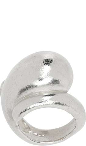 Silver Small Donut Ring