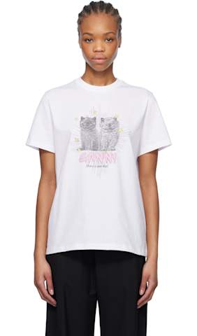 White Future Heavy Long Sleeve T-shirt