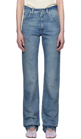 Blue Distressed Jeans