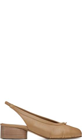 Purple Tabi New Ballerina Heels