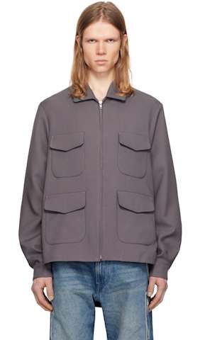 Taupe Boxy Jacket