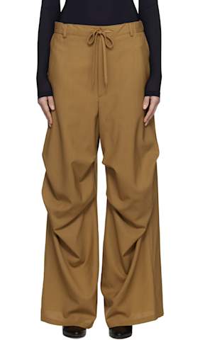Black Wide-Leg Trousers