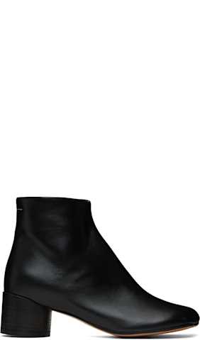 Black Anatomic Ankle Boots