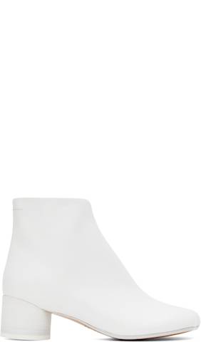 Beige Anatomic Ankle Boots