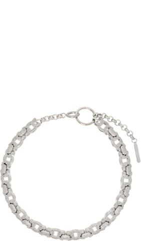 Silver Daisy Necklace