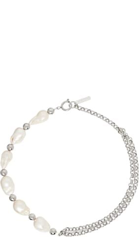 Silver Daisy Necklace