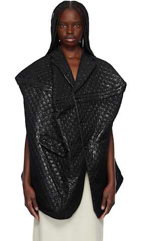 Red Jacquard Blazer