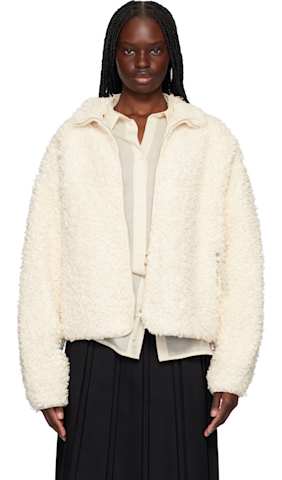 Yellow Hooded Down Jacket