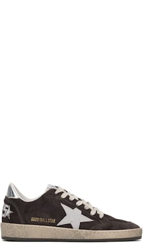 White & Pink Ball Star Sneakers