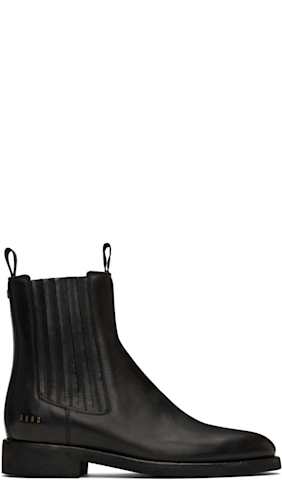 Brown Vegetable-Tanned Chelsea Boots