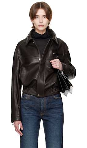 Black & Red Racing Leather Jacket