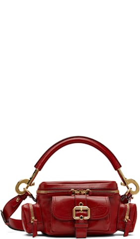 Tan Small Camera Bag