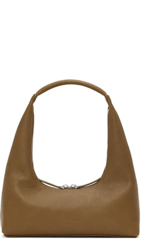 Yellow Integrated Strap Shoulder Bag