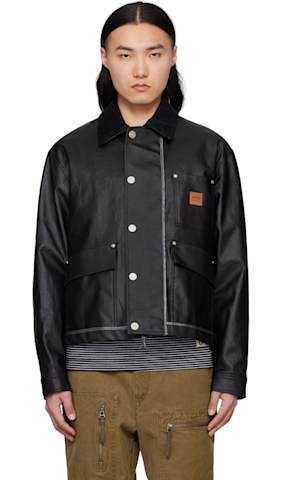 Black Mesh Sleeve Bomber Jacket