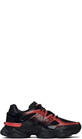 Black & Gray 9060 Sneakers