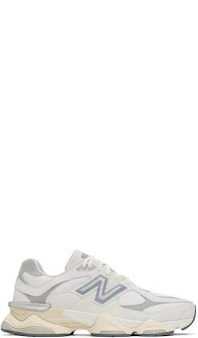 Off-White & Purple Made in USA 990v6 Sneakers