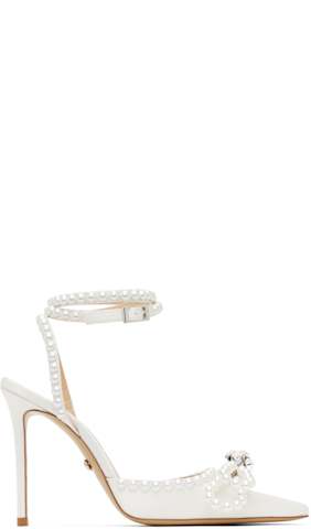 Black Lotus Flower Mesh Ballerina Flats