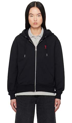 Gray 'Cœur Sacré' Hoodie