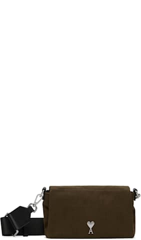 Brown Ami De Coeur Nano Lunch Box Bag