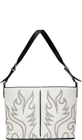 Black Big Leather Tote