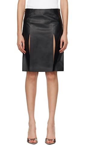 Black Belted Miniskirt