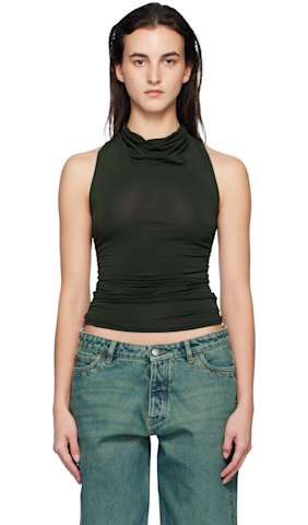 Brown Lis II Tank Top